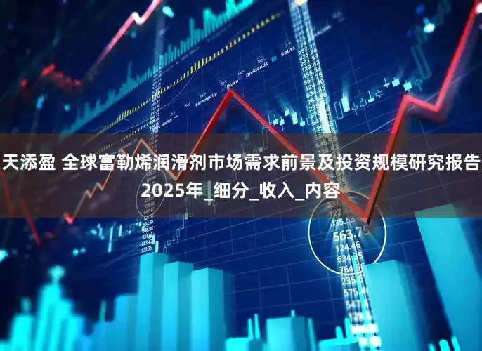 天添盈 全球富勒烯润滑剂市场需求前景及投资规模研究报告2025年_细分_收入_内容
