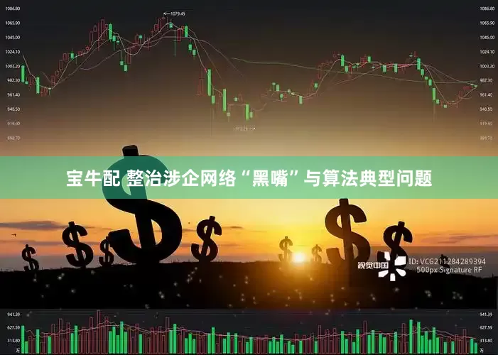 宝牛配 整治涉企网络“黑嘴”与算法典型问题